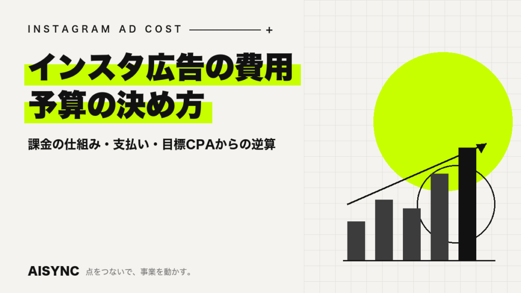 インスタ広告の費用相場と予算の決め方｜課金方式と支払いの仕組みを解説
